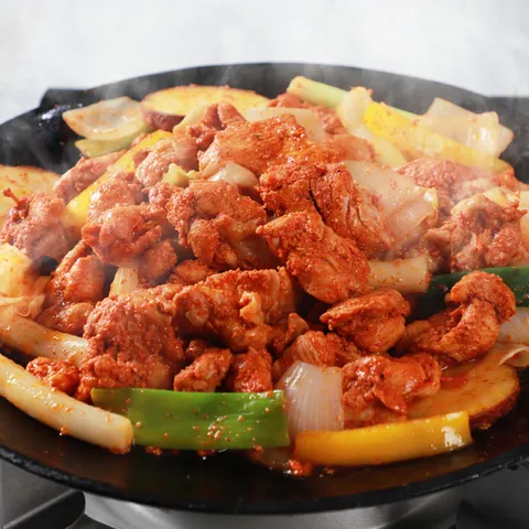 [춘천닭갈비]국내산 닭으로 만든 순살 춘천닭갈비 500 x 2팩