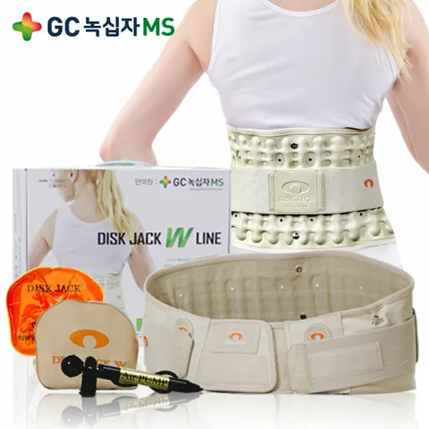 녹십자 디스크잭 허리견인기
