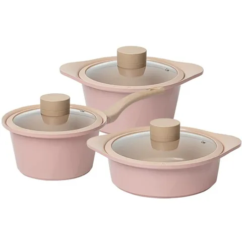 오슬로 피그 인덕션 세라믹 냄비 3종