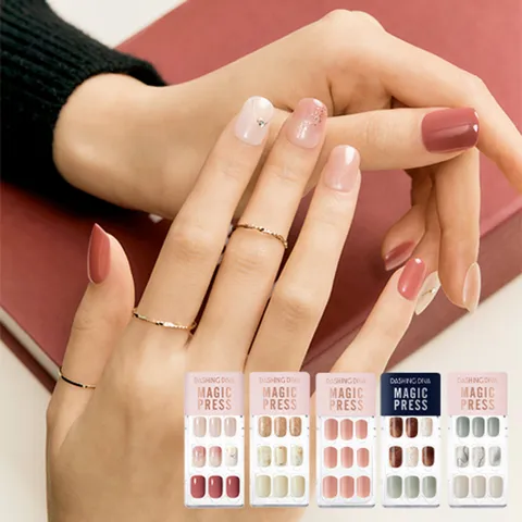 데싱디바 매직프레스 폴인무드 네일 5종 
