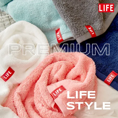 ★라이프★ 먼지없는 코마사 40수 호텔 수건 솔리드 10장