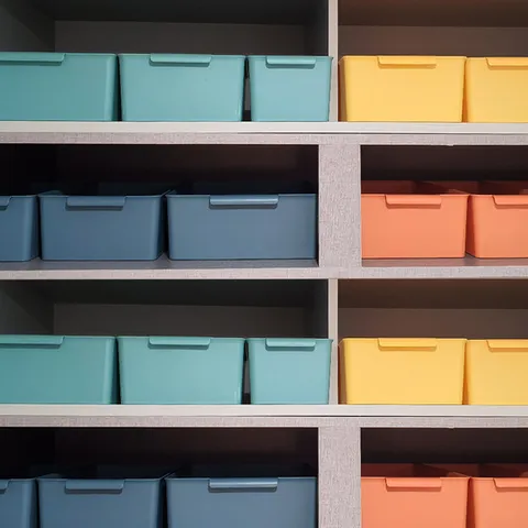 핸들러 바스켓 컬러블시리즈 M 4P 수납정리함