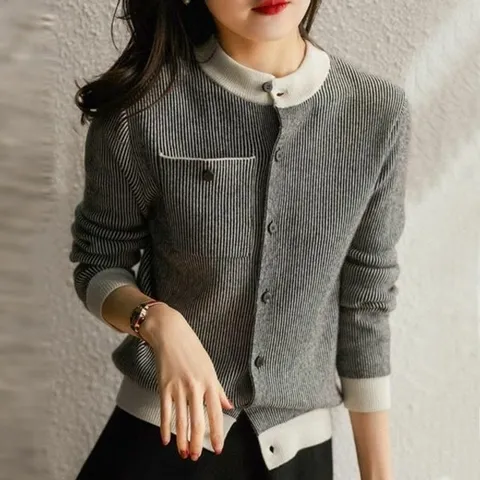 봄 세련된 편한가디건 핏 슬림 데일리 가을 77가디건