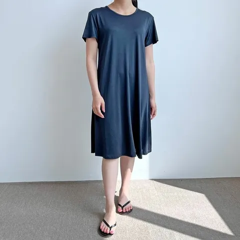 여성원피스 반팔원피스 여름원피스 쿨원피스 가로줄