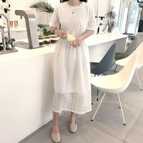 호캉스 해외여행 레이스 원피스 리조트 호텔 셀프웨딩