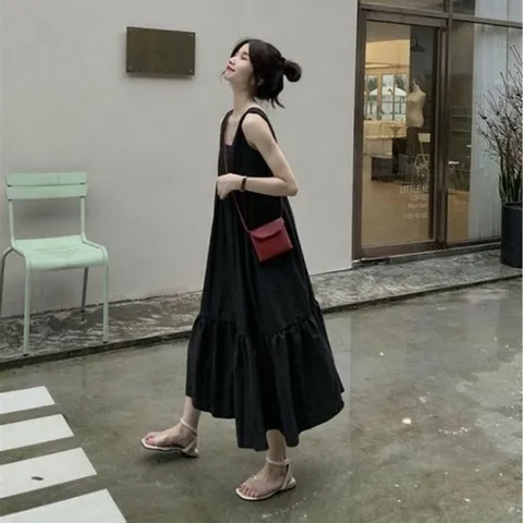 미니원피스 의류 스퀘어넥 롱원피스 메이비굿 네트민