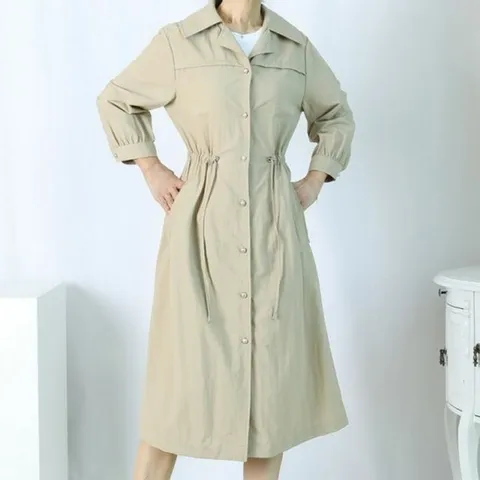 결혼식 봄신상 베이지원피스 시선집중 원피스 간절기