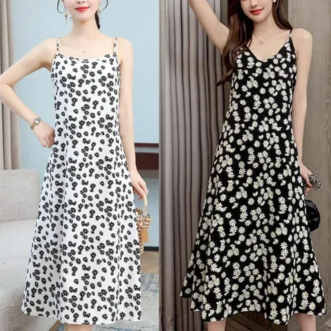 끈나시 여름원피스 반팔원피스 비치웨어 여자원피스