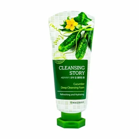 과일나라 세안이야기 오이 딥 클렌징 폼 120ml 활력 (WACF6AD)