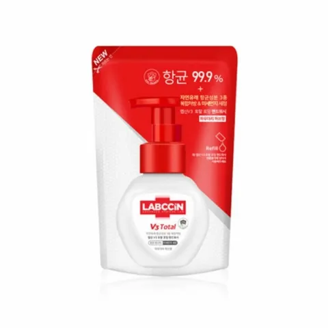 랩신 V3 토탈 핸드워시 200ml리필 5개입 (WCB6A00)