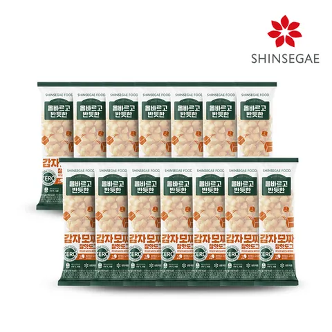 [신세계푸드] 올바르고 반듯한 감자모짜 찰핫도그 90g x 14봉