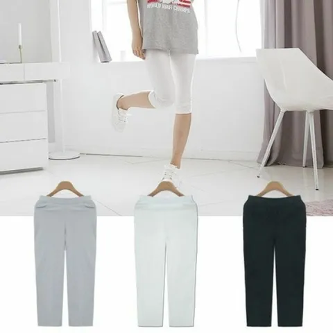 밴드바지 7부바지 반바지 SD 스판밴드바지 5559 7부