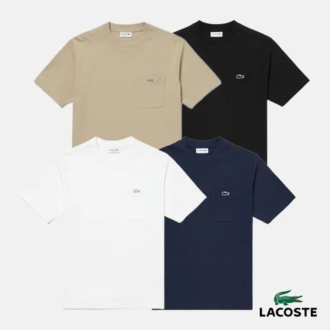 라코스테 포켓 반팔티
