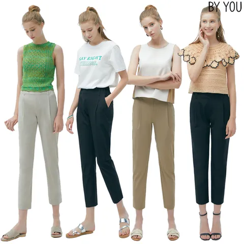 [바이유] 여성 썸머 쿨 퍼포먼스 팬츠 4종택1_PNCW