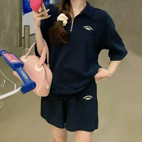 트레이닝복 여자운동복 세트 반팔 여름 여름트레이닝