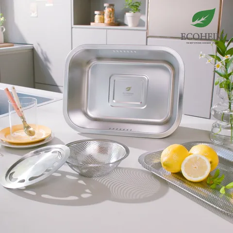 에코하임 올스텐 설거지통 세트