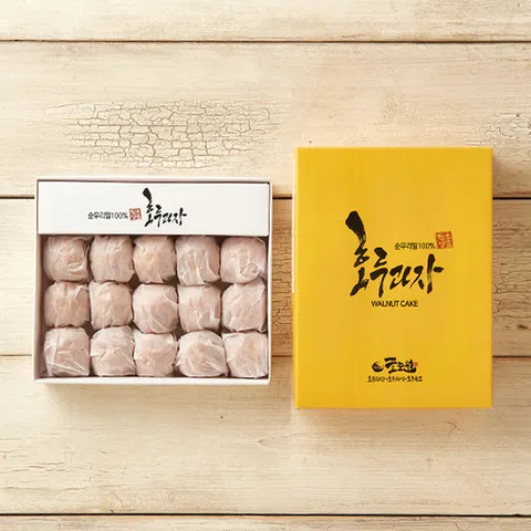 [작심밀도]산지직송 천안호두과자(소 / 강남콩앙금 15알) / 선물용