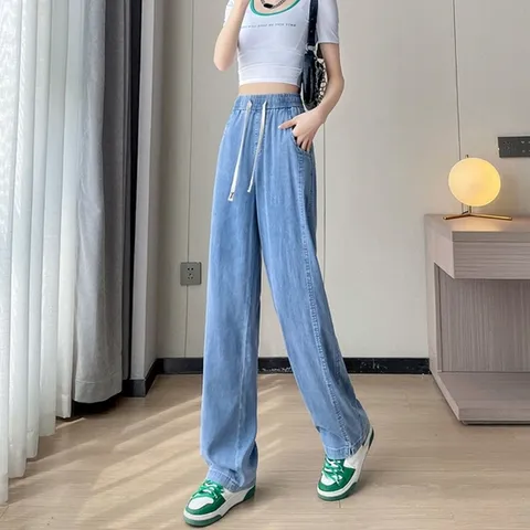 여자 여름 아이스 쿨링 텐셀 청바지 JSW1-JES-SP0000CRM