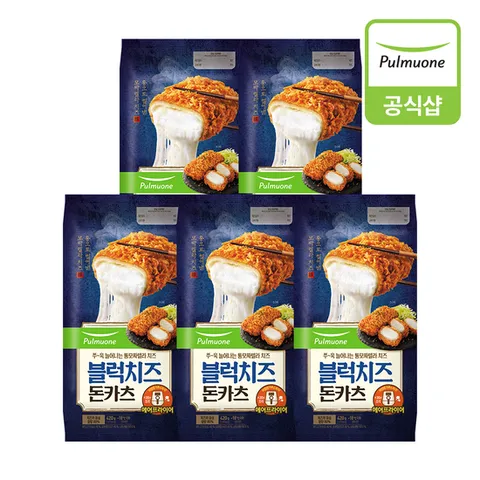 풀무원 블럭치즈돈카츠 420g x 5개