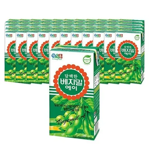 정식품 담백한 베지밀A 190ml 48개