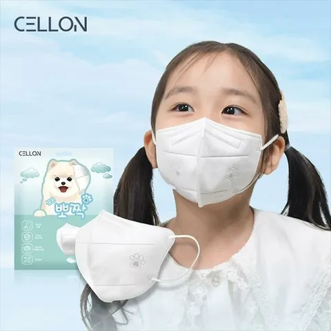 [깨비몰]어린이 아동마스크 소형 2D새부리형(국내생산30매)