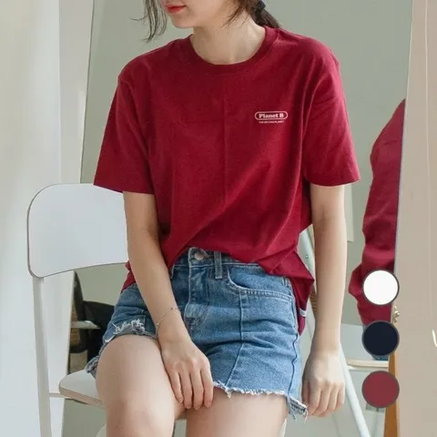 [험블스튜디오] 오버핏티셔츠 여성면티 3색