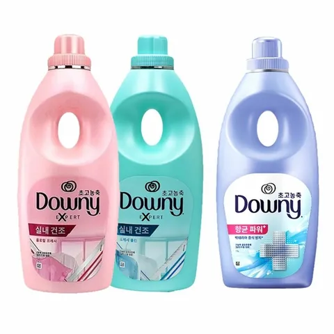 다우니 초고농축 항균 실내건조 섬유유연제 1L 3종택1 (WEB19AE)