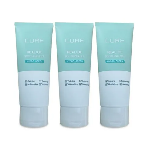 김정문알로에 큐어 리알로에 수딩젤 150ml 3개 Ss