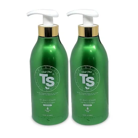 TS 골드플러스 티에스 샴푸 무향 500g 두피케어 2개 Ss