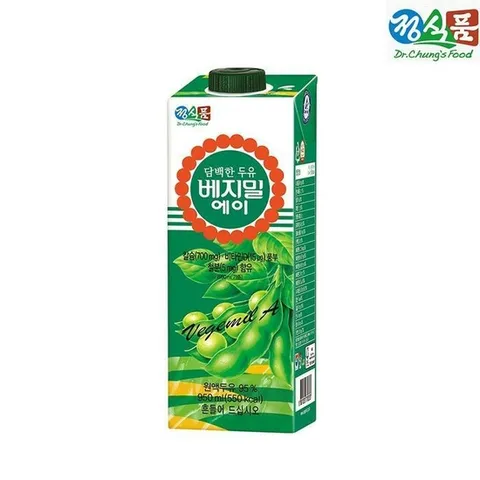 [정식품] 정식품 베지밀A 에이 담백한 대용량 두유 950ml x 12개