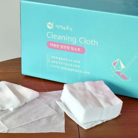 [이지의공식]대용량 정전기 청소포(일반형) 500매 x 2박스