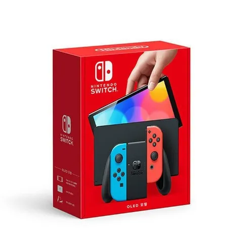 10661663-[닌텐도] 스위치 OLED 본체 네온 EV