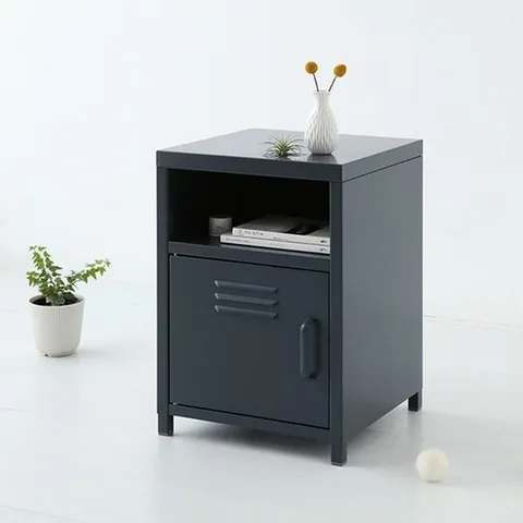 [마이모노샵] 다크그레이 1인용 개인물품 보관 선반 이동식서랍장