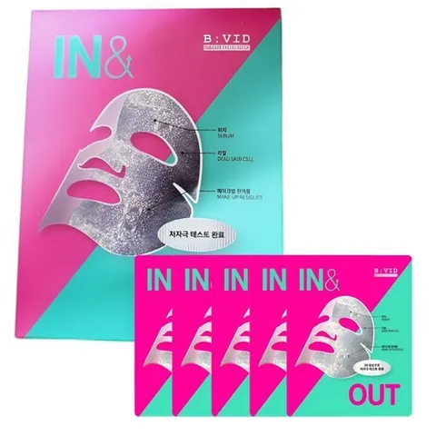 바이비드  인앤아웃 피지 노폐물 관리 마스크팩