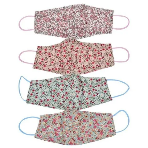 [마이모노샵] 여성용 꽃무늬 플라워패턴 통기성 면마스크 천마스크