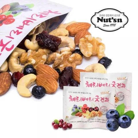 [JD]넛츠앤 체리베리굿(60봉) 실속세트