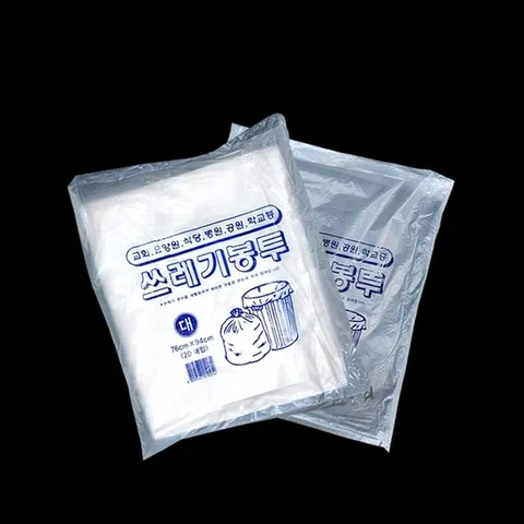 쓰레기봉투 배접봉투 대 80리터 76cmX94cm 20매 (W88DF3F)