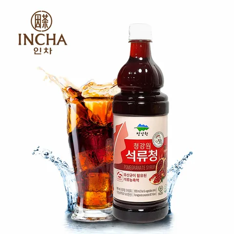 석류청 석류 농축액 엑기스 차 900ml 석류 쥬스 주스 재료
