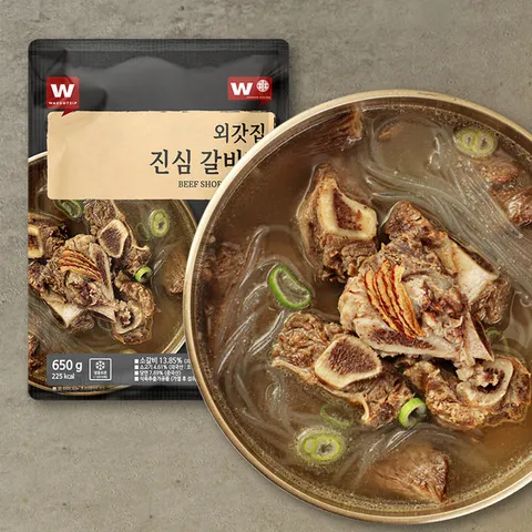 [외갓집] 진심 갈비탕 650g X 5팩