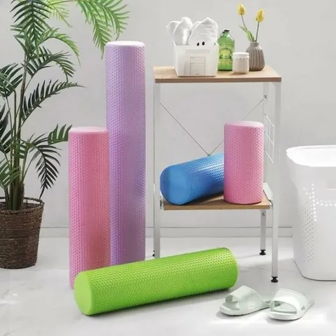 [마물샵] 소프트 피트니스 요가 마사지 폼롤러 30cm