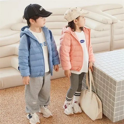 [마물샵] 남여공용 초경량 키즈 덕다운 자켓 패딩점