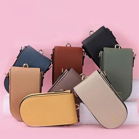 [라일리] Rly 여성 핸드폰 간편 소지품 손목 스트랩 미니 크로스백