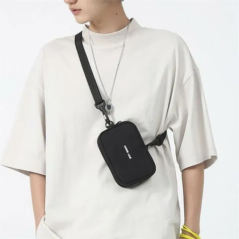 [라일리] Rly 남자여자 핸드폰 카드 파우치형 미니 수납 크로스백