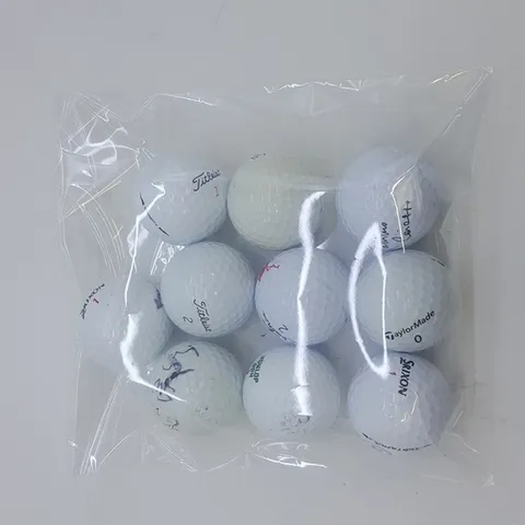 10개 흰색혼합로스트볼 파3 필드레슨 개인연습볼 (WFFNR64)