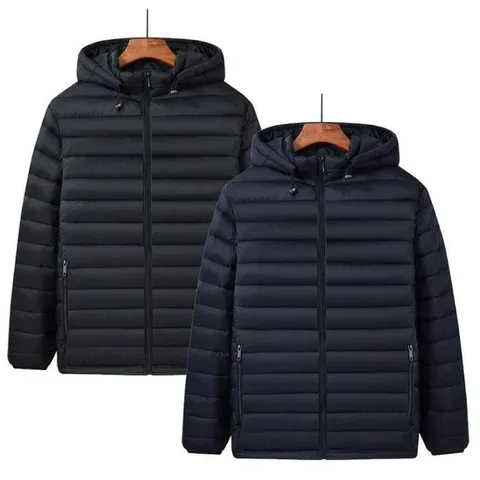 [라일리] Rly 컨벡스 남성용 경량 패딩 점퍼 모자탈부착형