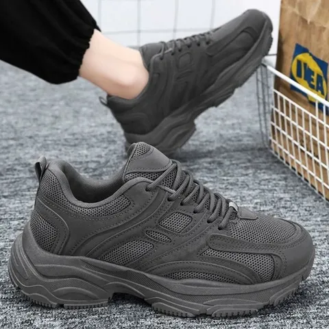 [라일리] Rly 남성 2컬러 안정적인 굽 매쉬 발편한 운동화 스니커즈