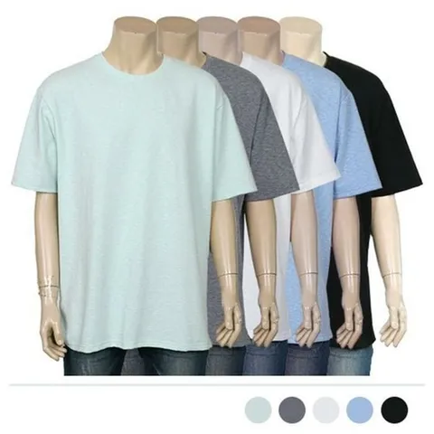 [라일리] Rly 40대 30대 여름 면 남자친구 의류 티셔츠 휴가 면티