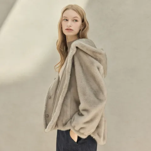 (리안뉴욕) 리안뉴욕 후드 퍼 자켓