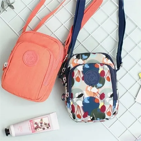 [라일리] Rly 미니 스트랩가방 크로스백 핸드폰가방 써클네이비