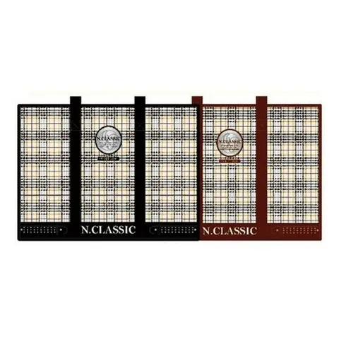 [라일리] Rly 체크 타포린쇼핑백 특대 640x460x190mm